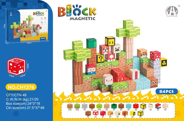 Klocki magnetyczne – jak zabawa staje się kreatywną nauką i rozwija potencjał dziecka?